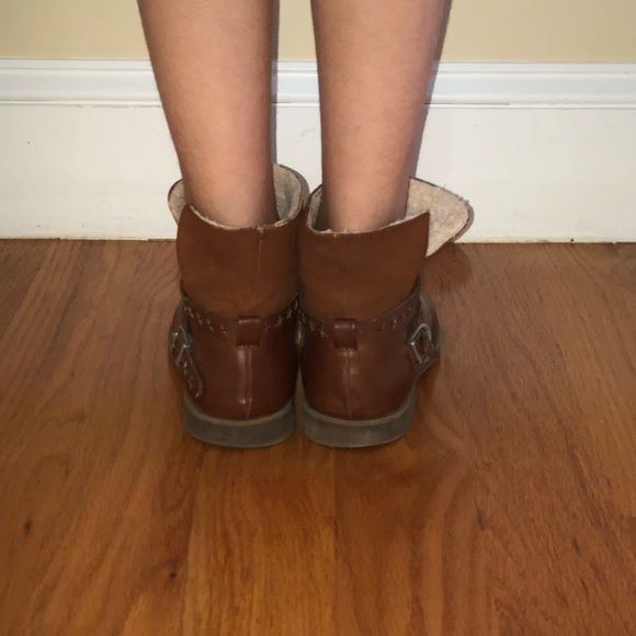 Brown Ankle Boots - Picture 2 of 4